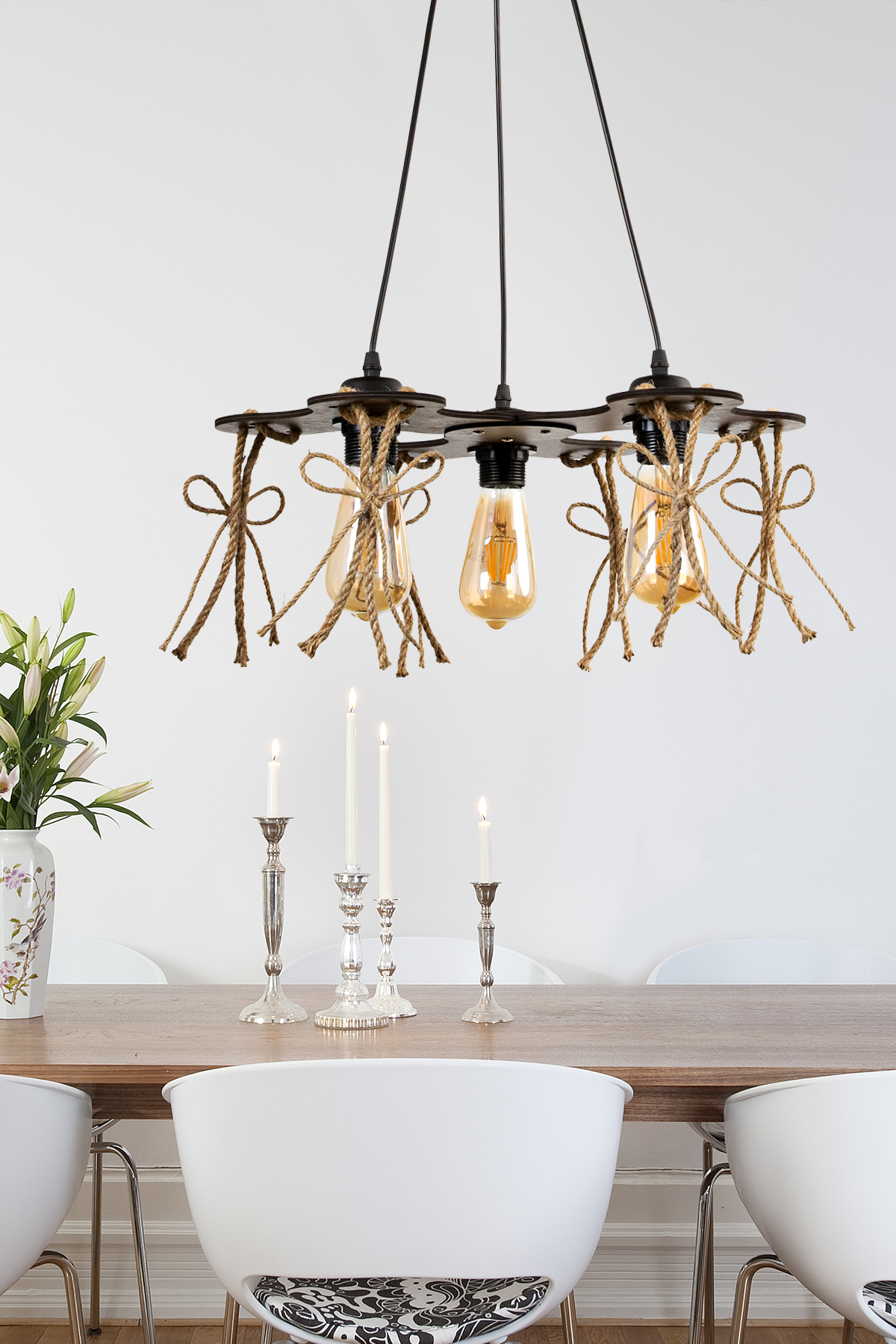 Ceviz Chandelier Walnut